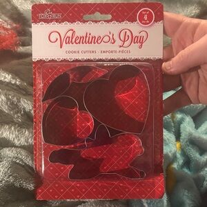 Valentine's Day Heart Cookie Cutters Set